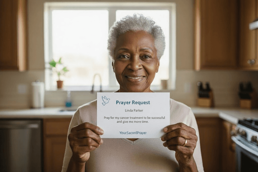 Prayer confirmation photo